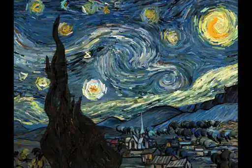 Play Starry Night interactive  and enjoy Starry Night interactive with UptoPlay