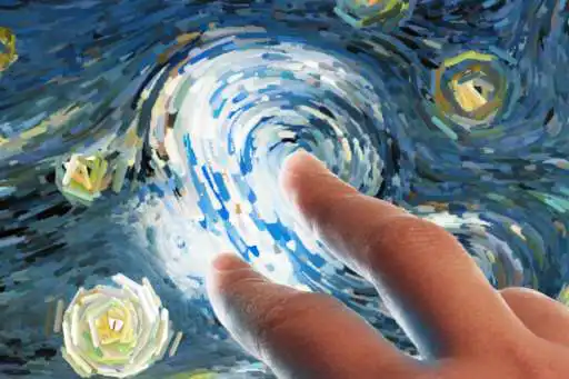 Play Starry Night interactive as an online game Starry Night interactive with UptoPlay