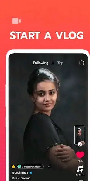 Play Starry - Reels Short Video App as an online game Starry - Reels Short Video App with UptoPlay