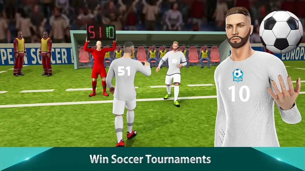 Play Star Soccer : Football Hero as an online game Star Soccer : Football Hero with UptoPlay