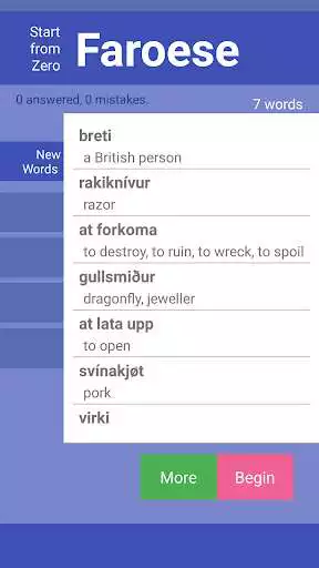 Play StartFromZero_Faroese  and enjoy StartFromZero_Faroese with UptoPlay