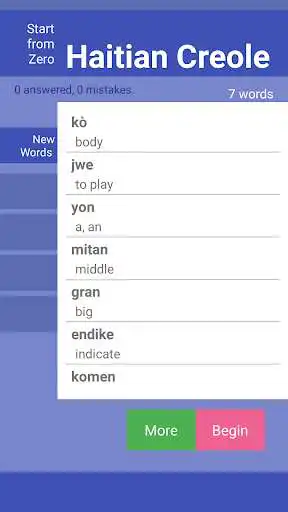Play APK StartFromZero_HaitianCreole  and enjoy StartFromZero_HaitianCreole with UptoPlay com.shex.startfromzero_haitiancreole