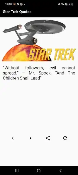 Play Star Trek Quotes as an online game Star Trek Quotes with UptoPlay