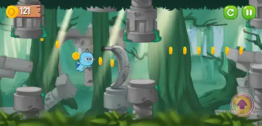 Play Starty Jungle: Jungle Run Game as an online game Starty Jungle: Jungle Run Game with UptoPlay