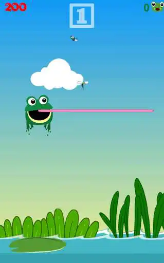 Play Starving Frog as an online game Starving Frog with UptoPlay