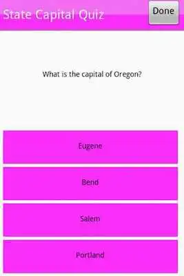 Play States Game For Kids: Capitals