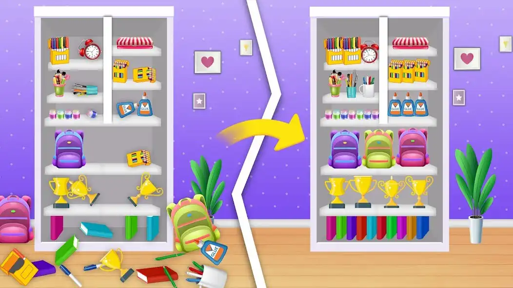 Play Stationery Organizer Game as an online game Stationery Organizer Game with UptoPlay
