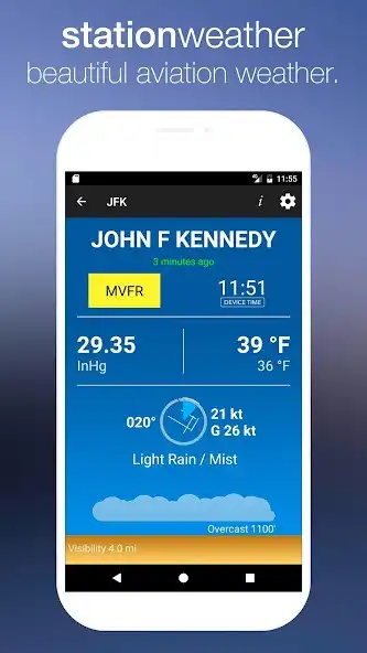 Play StationWeather - METAR  TAF Aviation Weather  and enjoy StationWeather - METAR  TAF Aviation Weather with UptoPlay