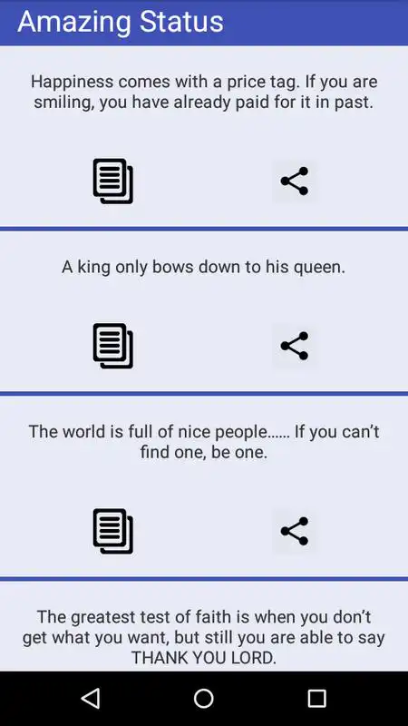 Play Status and Quotes World