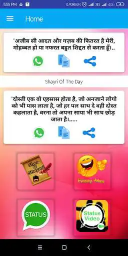 Play Status and Shayri 2019 Funny Jokes Video Status as an online game Status and Shayri 2019 Funny Jokes Video Status with UptoPlay