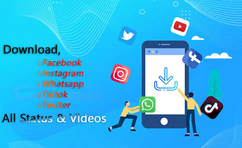 Play Status and Videos Downloader as an online game Status and Videos Downloader with UptoPlay