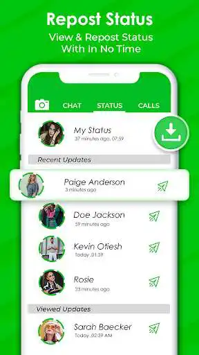 Play Status App for WhatsApp as an online game Status App for WhatsApp with UptoPlay