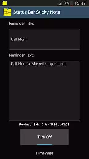 Play Status Bar Sticky Note  and enjoy Status Bar Sticky Note with UptoPlay