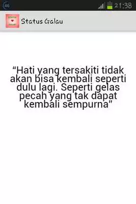 Play Status Galau