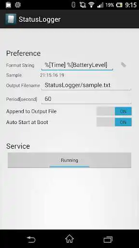 Play Status Logger  and enjoy Status Logger with UptoPlay