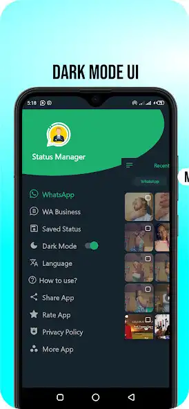 Play Status Manager: status saver  and enjoy Status Manager: status saver with UptoPlay