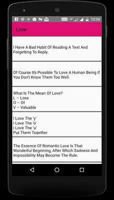 Play Status quotes for Love free