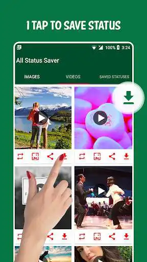 Play Status Saver: Business Story Saver & Status Viewer as an online game Status Saver: Business Story Saver & Status Viewer with UptoPlay
