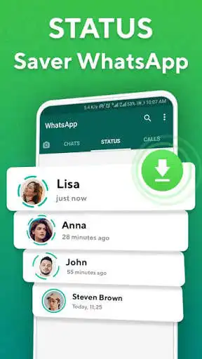 Play Status Saver For WhatsApp & WA Business Videos  and enjoy Status Saver For WhatsApp & WA Business Videos with UptoPlay