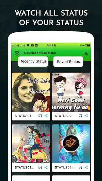Play Status Saver:HD Images, Videos  and enjoy Status Saver:HD Images, Videos with UptoPlay