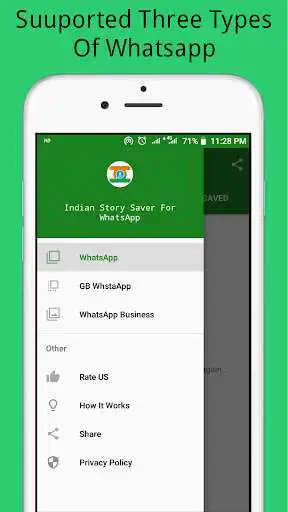Play Status Saver:Indian Status Saver For Whatsapp as an online game Status Saver:Indian Status Saver For Whatsapp with UptoPlay