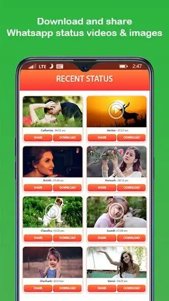 Play Status Saver - Videos, Images  and enjoy Status Saver - Videos, Images with UptoPlay