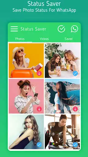 Play Status Saver - WA Status Saver  Status Downloader as an online game Status Saver - WA Status Saver  Status Downloader with UptoPlay