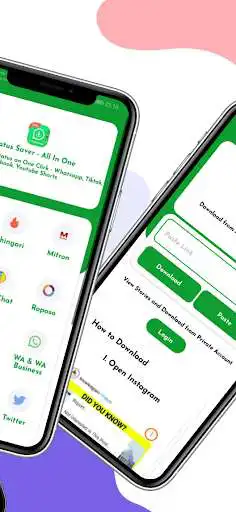 Play Status Saver - Whatsapp, TikTok, IG, FB, Shorts as an online game Status Saver - Whatsapp, TikTok, IG, FB, Shorts with UptoPlay