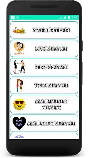 Play Status Shayari : Gujarati : Marathi : English as an online game Status Shayari : Gujarati : Marathi : English with UptoPlay