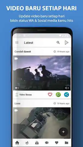 Play Status Video Bahasa Indonesia  and enjoy Status Video Bahasa Indonesia with UptoPlay