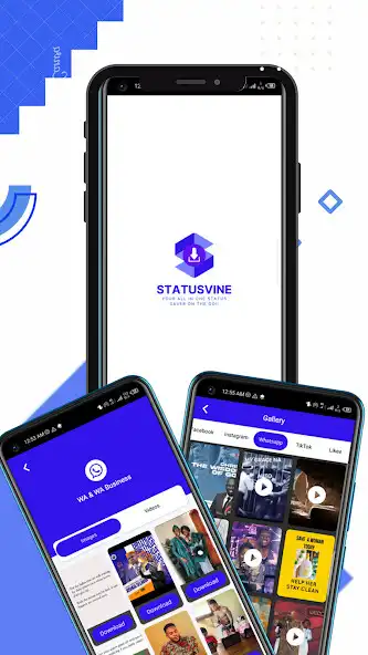 Play StatusVine - Status Saver 2023  and enjoy StatusVine - Status Saver 2023 with UptoPlay