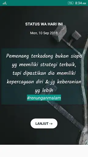 Play Status WA Terbaru 2019 dan Lucu as an online game Status WA Terbaru 2019 dan Lucu with UptoPlay