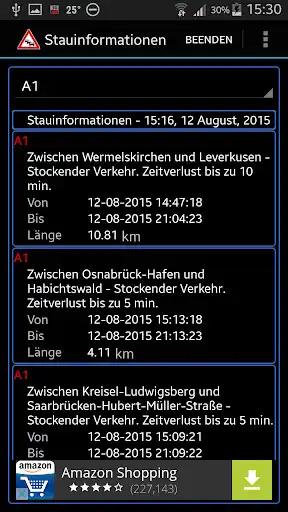 Play Stauinformationen as an online game Stauinformationen with UptoPlay