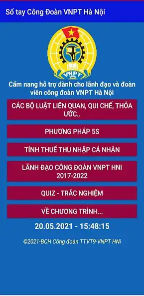 Play Sổ tay công đoàn VNPT Hà Nội  and enjoy Sổ tay công đoàn VNPT Hà Nội with UptoPlay