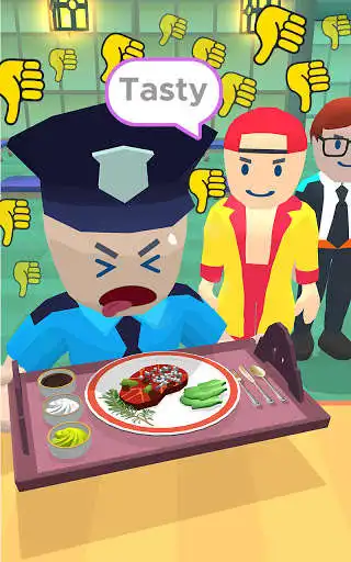 Play Steak Cooking : ASMR Food Game as an online game Steak Cooking : ASMR Food Game with UptoPlay