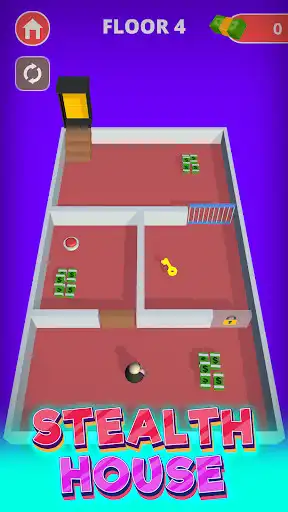 Play Stealth house sneak as an online game Stealth house sneak with UptoPlay