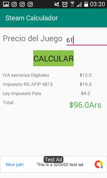 Play Steam Calcular Impuestos Argentina as an online game Steam Calcular Impuestos Argentina with UptoPlay