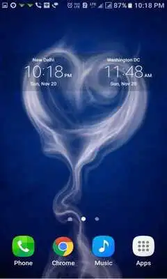 Play Steam Heart Live Wallpaper