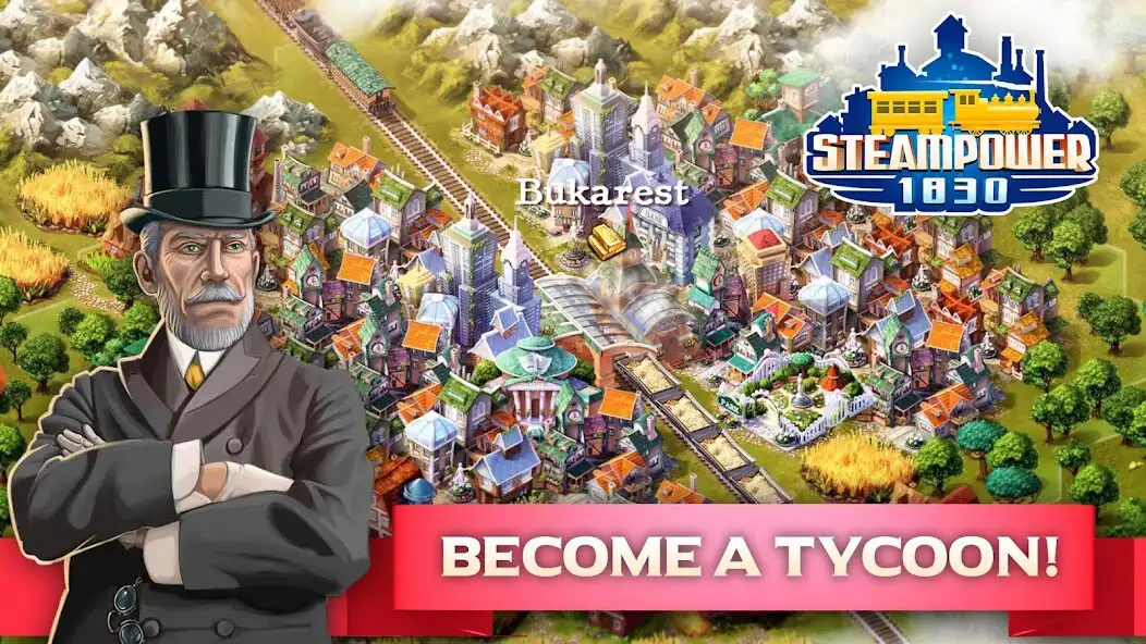 Play SteamPower 1830 Railroad Tycoon  and enjoy SteamPower 1830 Railroad Tycoon with UptoPlay