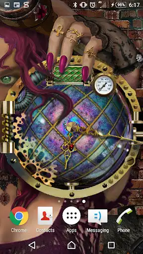 Play Steam Punk Clock Skin