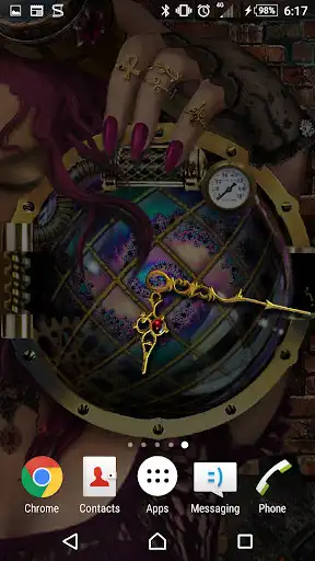 Play Steam Punk Clock Skin