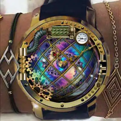 Play Steam Punk Clock Skin