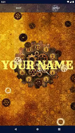 Play Steampunk Clock Wallpaper