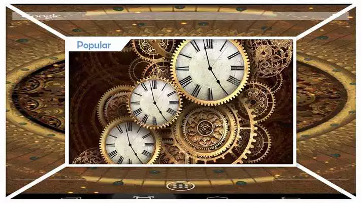Play Steampunk Clock Wallpaper