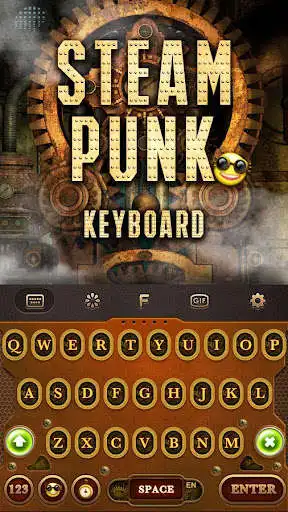 Play Steampunk Keyboard Theme Play Steampunk Keyboard Theme