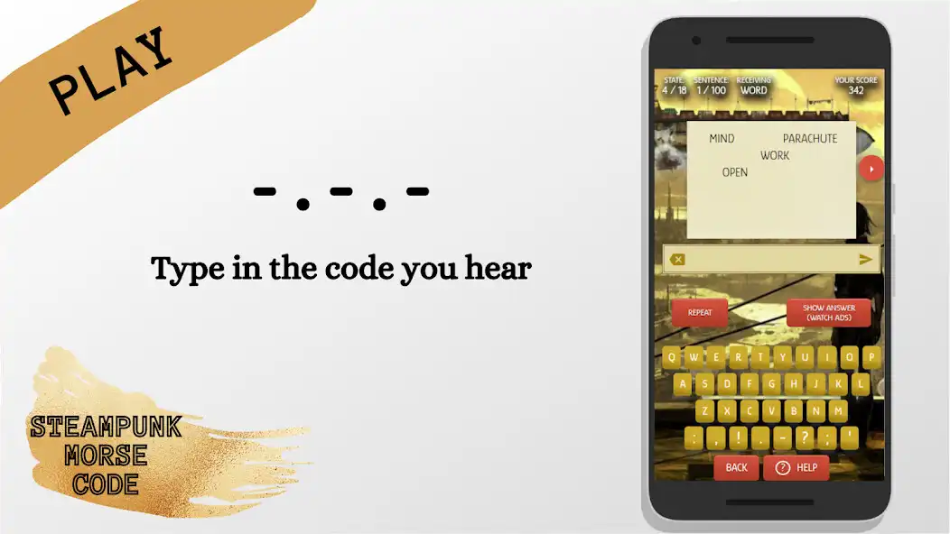 Play Steampunk Morse Code  and enjoy Steampunk Morse Code with UptoPlay