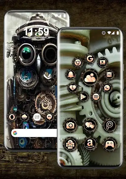 Play Steampunk Theme as an online game Steampunk Theme with UptoPlay