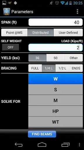 Play APK Steel Beam Bulk Checker. Shape  and enjoy Steel Beam Bulk Checker. Shape with UptoPlay com.dhomes.steelbeams