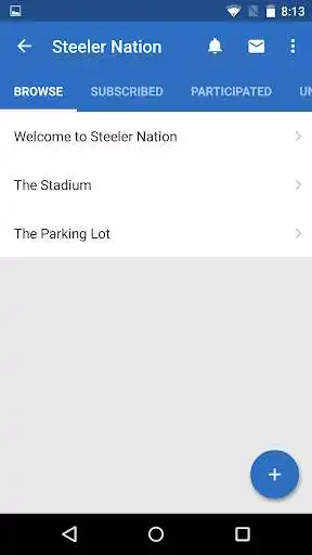 Play APK SteelerNation.com  and enjoy SteelerNation.com with UptoPlay com.tapatalk.steelernationcom