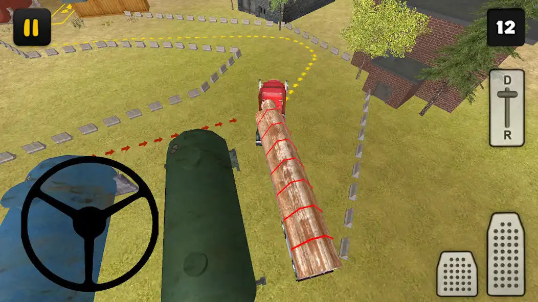 Play Steel Transport Truck 3D as an online game Steel Transport Truck 3D with UptoPlay